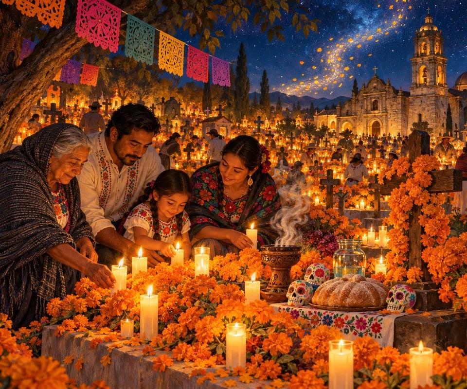 La celebración del Día de Muertos